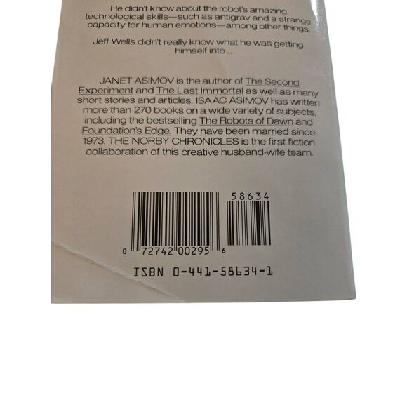 The norby chronicles by Janet and Isaac Asimov - ace science fiction - isbn 0441 - Picture 6 of 6